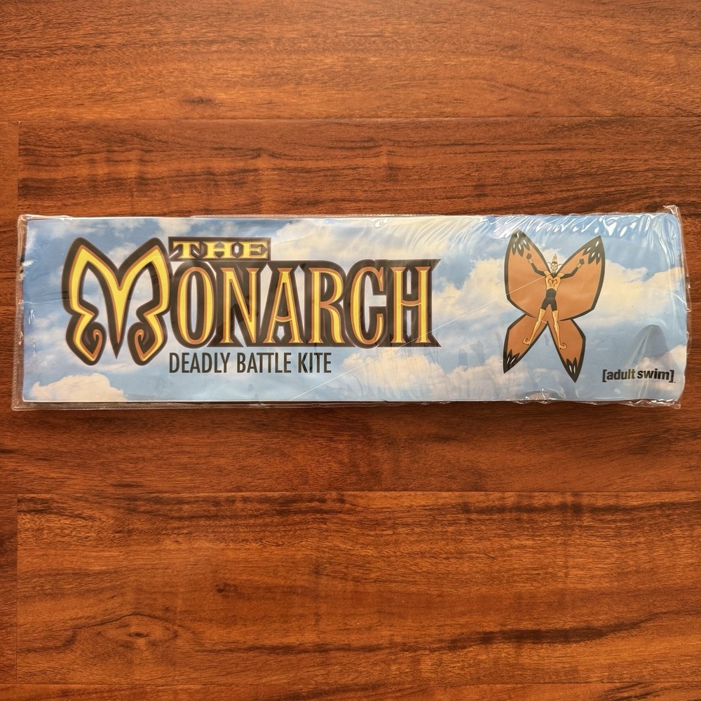 The Monarch Deadly Battle Kite Venture Brothers SDCC 2019 Adult Swim NEW